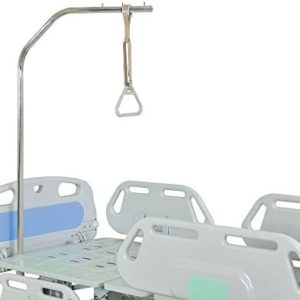 Trapeze, Stainless Steel Lifting Pole with Trap and Triangle Plastic Handle for Hopefull Beds