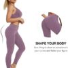 Yoga Leggings for Women with Pockets High Waisted Tummy Control Women's Butt Lift Yoga Workout Leggings Running Pants - Image 4