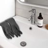 Rubber Dishwashing Gloves for Kitchen - 2 Pair Waterproof Reusable Household Cleaning Gloves and Non-Slip Grip - Image 2