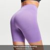 BALEAF Women's Seamless Biker Shorts High Waisted Workout Gym Shorts Running Exercise Fitness Shorts - Image 2