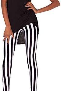QZUnique Women's Ankle Length Footless Elastic Leggings Yoga Pants