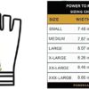 POWERHANDZ Power to Fight Weighted Fitness Gloves for Women Weightlifting, Gym, Fitness Training, Fingerless, Non Slip, Gel Grip, Pink/Black - Image 2