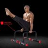 Rubberbanditz Parallettes Push Up & Dip Bars | Heavy Duty, Non-Slip Parallette Stand for Crossfit, Gymnastics, & Bodyweight Training Workouts - Image 4