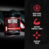 NITROSURGE Shred Pre Workout Supplement - Energy Booster, Instant Strength Gains, Sharp Focus, Powerful Pumps - Nitric Oxide Booster & PreWorkout Powder - 30Sv, Watermelon - Image 4