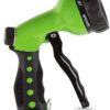 Signature Garden Heavy-Duty Water Hose Spray Nozzle - Comfort-Grip Hose Attachment - 8 Different Spray Patterns - Garden Hose Nozzle for Watering Lawns & Gardens, Washing Cars & Pets (Green) - Image 4