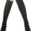 Lovely Annie Women's 5 Pairs Pack Knee High Cotton Socks - Image 2