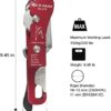 S.E.Peak Climbing Double Stop Descender Self-Braking Self Locking Rappelling Belay Devices for 10-13mm Rope for Rescue & Arborist/Hand Control - Image 7