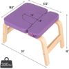 eklipt FINEWISH Yoga Headstand Bench Stand Yoga Chair for Family, Gym - Wood and PU Pads - Image 3