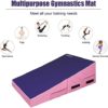 Matladin Incline Gymnastics Mat, 48"x24"x14" Tumbling Mats, Folding Gymnastics Cheese Wedge Mat, Gym Fitness Tumbling Skill Shape Mat for Kids Girls Home Training Exercise - Image 4