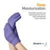 NatraCure Moisturizing Gel Booties and Gloves Set - (for Dry Skin, Dry Hands, feet, Cracked Heels, cuticles, Rough Skin, Dead Skin, use with Your Favorite lotions) - 155/175-LAV/RET - Color: Lavender - Image 2
