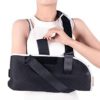 Solmyr Arm Sling with Ergonomic Design for Broken Fractured Arm Elbow Wrist, Split Strap and Waistband, Adjustable Shoulder Strap, Universal for Left and Right Arms(L) - Image 5