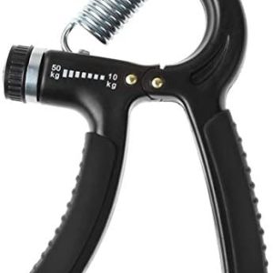 Eoney F6 Hand Grip Strengthener Adjustable Hand Grip Exerciser (Black)