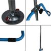 Athletic Bar Kids Jungle Gym Gymnastics 3 in 1 Deluxe Swing Set, Trapeze Rings, Monkey Bars Kip Bar Playground Expandable Junior Training Bar Foldable Climbing Tower Blue - Image 7