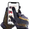 HANDLANDY Work Gloves with Grip for Men & Women, Mechanic Working Gloves Touchscreen, Flexible & Breathable Thin Work Gloves - Image 4