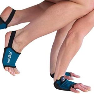 YogaPaws Elite Padded Non Slip Yoga Gloves and Yoga Socks for Women and Men