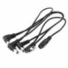 ZRM&E Daisy Chain 1 to 4 Ways Multi-Plug Power Supply Cable for 9V Effect Pedal Power Supply Adapter Plug Guitar Effects Pedal Accessories - Image 4