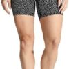 Aoxjox Trinity Workout Biker Shorts for Women Tummy Control High Waisted Exercise Athletic Gym Running Yoga Shorts 6" - Image 3