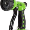 Signature Garden Heavy-Duty Water Hose Spray Nozzle - Comfort-Grip Hose Attachment - 8 Different Spray Patterns - Garden Hose Nozzle for Watering Lawns & Gardens, Washing Cars & Pets (Green) - Image 2