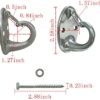 Ginyrerd Resistance Band Wall Anchor Wall Ceiling Mount Bracket for Suspension Strap Trainer,2000lb Capacity,Body Weight Strength Training, Aerial Yoga Swing & Hammock, Battle Rope, Boxing Equipment - Image 2