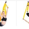 FARUTA Aerial Yoga Swing,Ultra Strong Antigravity Yoga Hammock/Trapeze/Sling for Antigravity Yoga Inversion Exercises,Accessories for Installation are Included (Color : Yellow) - Image 3