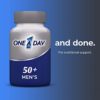 One A Day Men’s 50+ Multivitamins, Supplement with Vitamin A, Vitamin C, Vitamin D, Vitamin E and Zinc for Immune Health Support*, Calcium & more, 100 count - Image 9