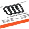 Favofit Locking Carabiner Clips, 4 Pack, 12KN (2697 lbs Each) Heavy Duty Caribeaners for Camping, Hiking, Outdoor & Gym etc, Small Carabiners for Dog Leash & Harness - Image 8