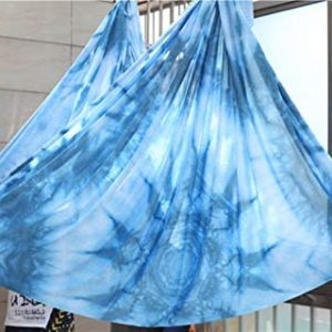 XIANGGUI 1983 Yoga Hammock 5M New Aerial Yoga Hammock Fabric Gravitational Colors Aerial Silks Low Stretch Anti Gravity Yoga Equipment Pilates
