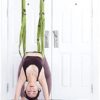 GYYSDY Aerial Yoga Hammock Yoga Straps for Stretching, Leg Stretch Pilates Equipment for Home Gym, Back Bend Assist Trainer for Physiotherapy Waist Flexibility Workout - Image 7