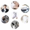 White Cotton Gloves, McoMce 6 Pairs Moisturizing Cosmetic Night Cotton Gloves for Eczema, Moisturizing Gloves for Dry Hands, Cotton Gloves for Hand Spa, White Gloves for Coin Jewelry Inspection (XL) - Image 7