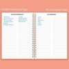 Workout Log for Women & Men - A5 Fitness Planner/Journal to Track Weight Loss, Workout Journal for GYM, Bodybuilding Progress - Daily Health & Wellness Tracker, Pink - Image 5