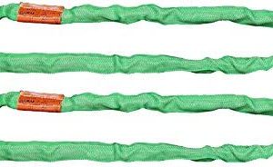 Liftall EN60X10 Tuflex Sling, Endless, 10', Green (2-(Pack))