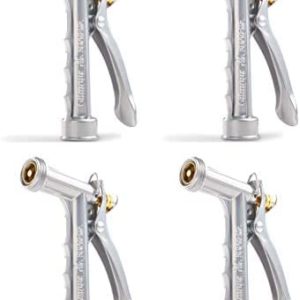 Gilmour Solid Metal Hose Spray Nozzle with Threaded Front - Garden Watering - 573TF, 4 Pack4