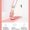 JIANGGE Yoga Strap for Stretching, Waist Back Leg Stretch Strap/Yoga Fitness Band, Waist Flexibility Assist Trainer for Dance Aerial Yoga Ballet Leg Stretching Exercise - Image 2