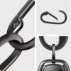 Spigen Carabiner Clips D Ring, Spring Snap Hook, Keyring Keychain Hook with Zinc Alloy Caribeaners - 3 Pack - Image 4