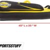 Sportsstuff Descender Kids Inflatable Snow Tube/Sled with Ultra Durable Nylon Cover , Black - Image 8