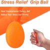 Hand Grip Strengthener Finger Strengthener Workout Kit (6Pack) with Counter Adjustable Forearm Grip Exercise Finger Exerciser, Grip Ring & Stress Relief Grip Ball for Recovery and Athletes - Image 5