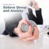 Logest Hand Stress Ball - Stress Reliever and Hand Exercise Ball - Stress Balls for Adults to Strengthen Grip Reduce Carpal Tunnel Pain Anxiety Finger Hand Arm Workout Therapy Ball 5 Levels Available - Image 5
