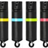 POM Pepper Spray Flip Top Snap Hook - Maximum Strength OC Spray Self Defense - Tactical Compact & Safe Design - Quick Key Release - 25 Bursts & 10 ft Range - Accurate Stream Pattern - Image 5