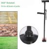 Folding Cane with Led Light, Adjustable Canes and Walking Sticks for Seniors, Walking Cane Stick for Men and Women with Cushion 2 T Handle and Pivoting Quad Base for Arthritis Disabled and Elderly - Image 4