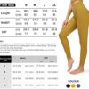 FITTIN High Waisted Yoga Leggings for Women - Ribbed Yoga Pants with Pockets Tummy Control Full-Length Gym Workout Leggings - Image 4