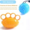 2 Pack Hand Exerciser Grip Strengthener Ball, Squeeze Stress Therapy Balls for Hand Exercise - Image 2