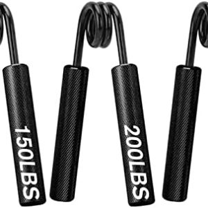 COVVY Hand Grip Strengthener,3 Pack (150,200,250lbs) Grip Strength Trainer Forearm Strengthener Hand Strengthener for Home Gym & Office