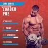 RYSE Core Series Loaded Pre | Pump, Energy, Strength | L-Citrulline, Beta Alanine, L-Theanine, Caffeine, and Thinkamine | 30 Servings (Smarties® Original) - Image 2