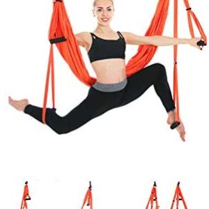 Hofumix Yoga Hammock Aerial Yoga Swing Yoga Starter Set Yoga Exercise Equipment Yoga Sling Inversion Tool