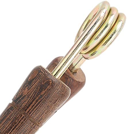 Jievazb Hand Grip Strengthener, Wooden Handle Grip Strength Trainer Relieve Wrist & Thumb Pain Wrist Hand Exerciser for Gym Home Office Travel Use - Image 9