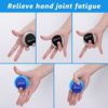 MYDAYTIN Hand Stress Ball, Grip Ball, Grip Strength Exerciser, Hand Exercise Balls, Stress Balls for Adults Anxiety, Stress Relief, Resistance Training, Easy Squeeze Ball Hand Therapy - Image 4