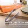 Everdure Tri-Series Pro Fish Bone Tweezers, Easily Remove Fish Bones and Scales, Stainless Steel Tweezers, Tapered Handle for Firm Nonslip Grip, Durable and Sturdy Construction, Black - Image 4