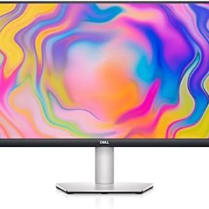 Dell S2722QC 27-inch 4K USB-C Monitor - UHD (3840 x 2160) Display, 60Hz Refresh Rate, 8MS Grey-to-Grey Response Time (Normal Mode), Built-in Dual 3W Speakers, 1.07 Billion Colors - Platinum Silver