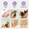 Viscosi Liquid Chalk-Based Pole Grip for poledancing (Hard). 2-Pack. (1oz+1oz) for Dry Hands.Firm Grip for Pole Dance. Pole Grip Aid, Pole Dancing Chalk - Image 5