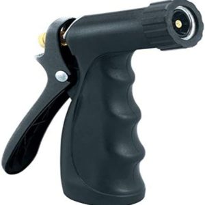 Orbit Zinc Pistol with Rubber Grip Hose Spray Nozzle 56053
